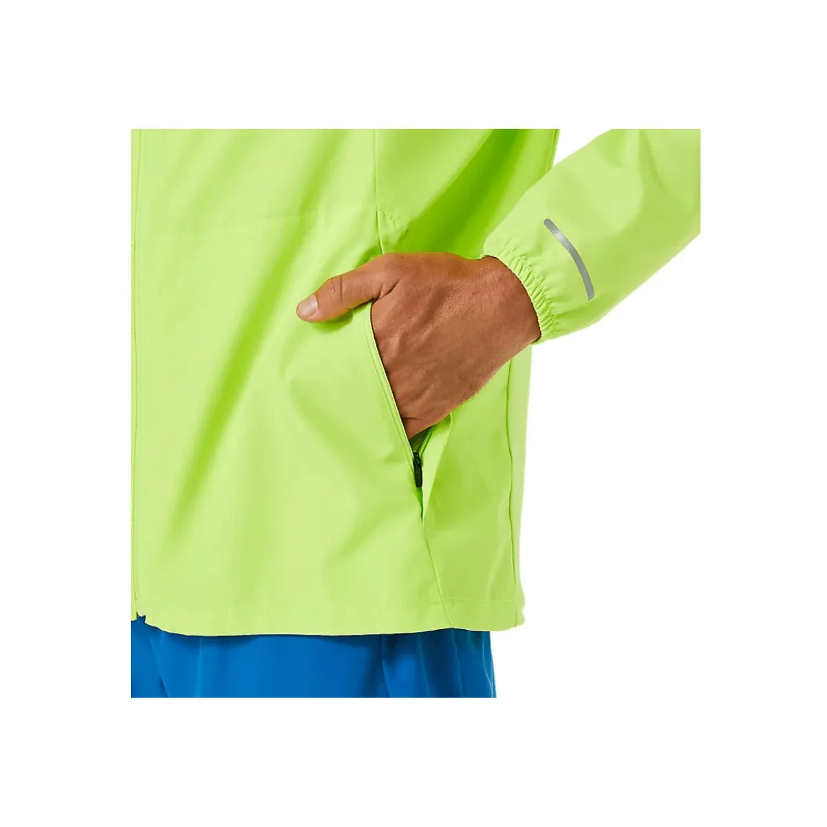 Asics Icon Jacket Lime Green