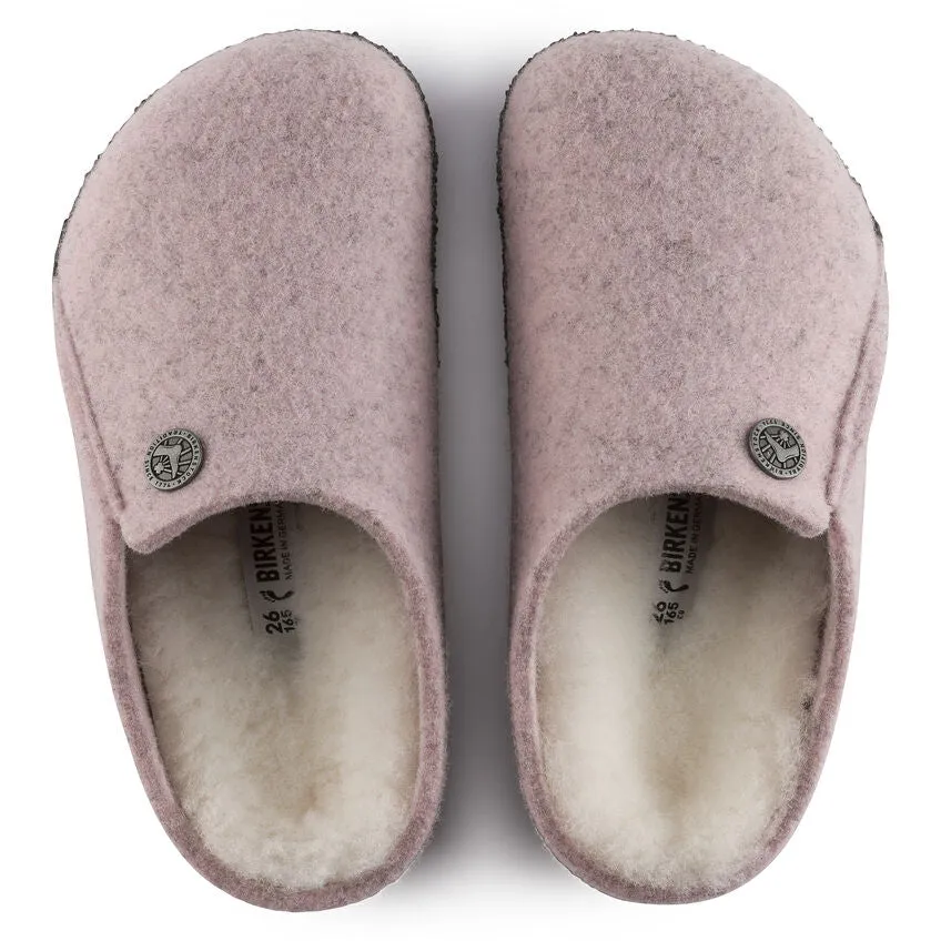 Birkenstock Kid's Zermatt Shearling 1020608 in Soft Pink