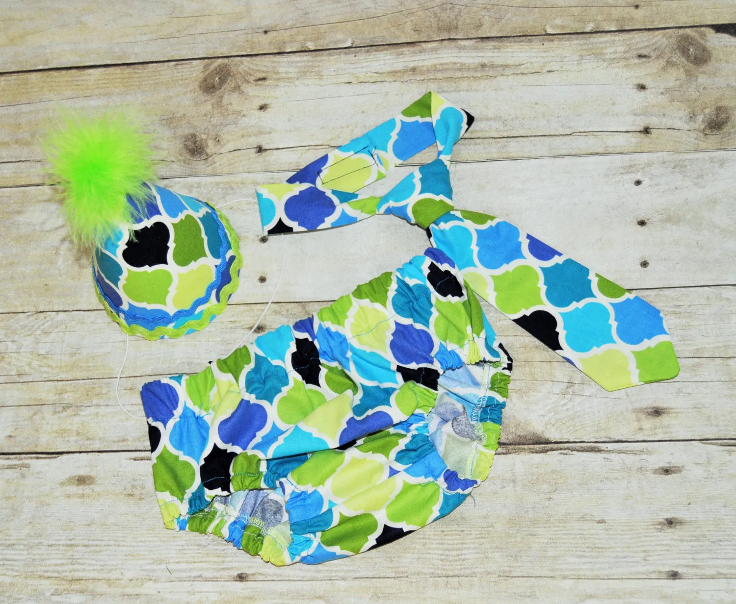 blue and green cake smash, boy cake smash, lime green, 1st birthday outfit,1st 2nd 3rd birthday, party hat