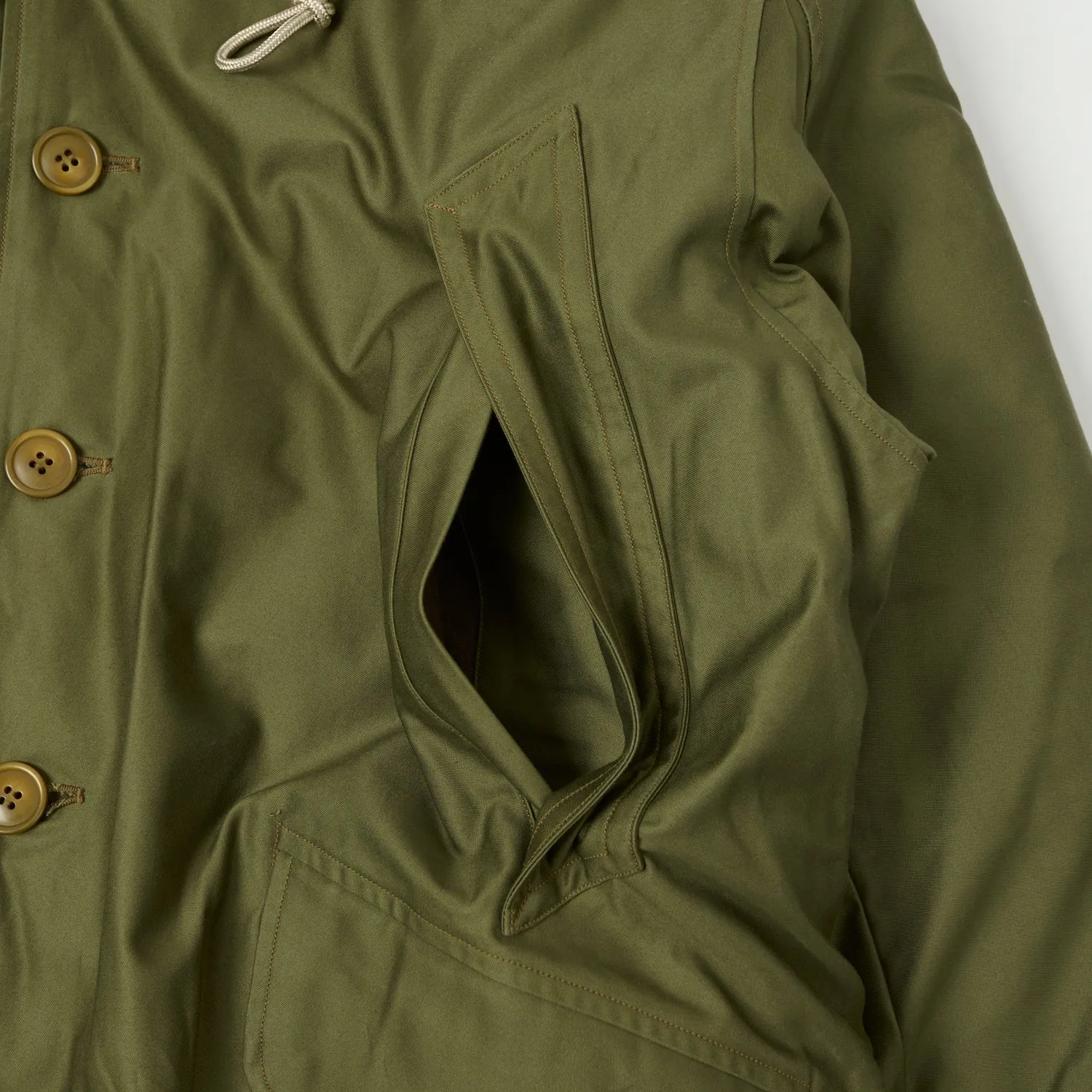 Buzz Rickson's Type B-9 Flight Down Parka - Olive Drab