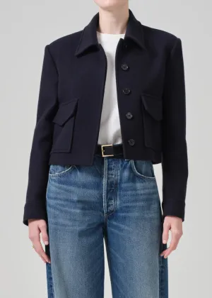 Citizens of Humanity Corina Cropped Boxy Jacket