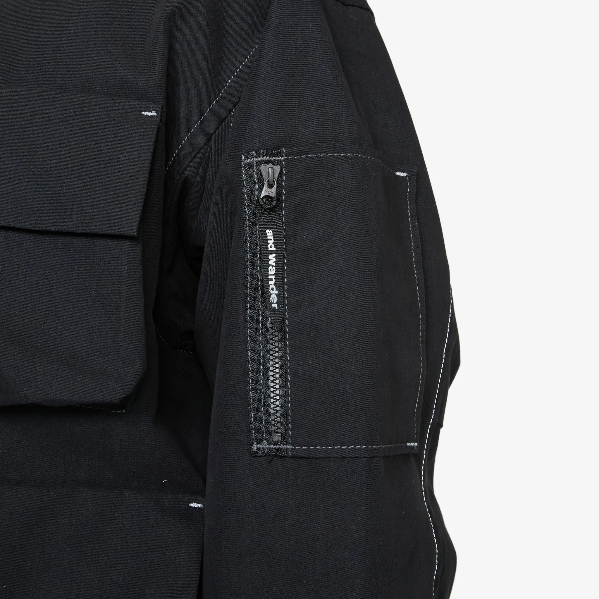 C/PE Twill Field Jacket Black