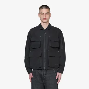 C/PE Twill Field Jacket Black