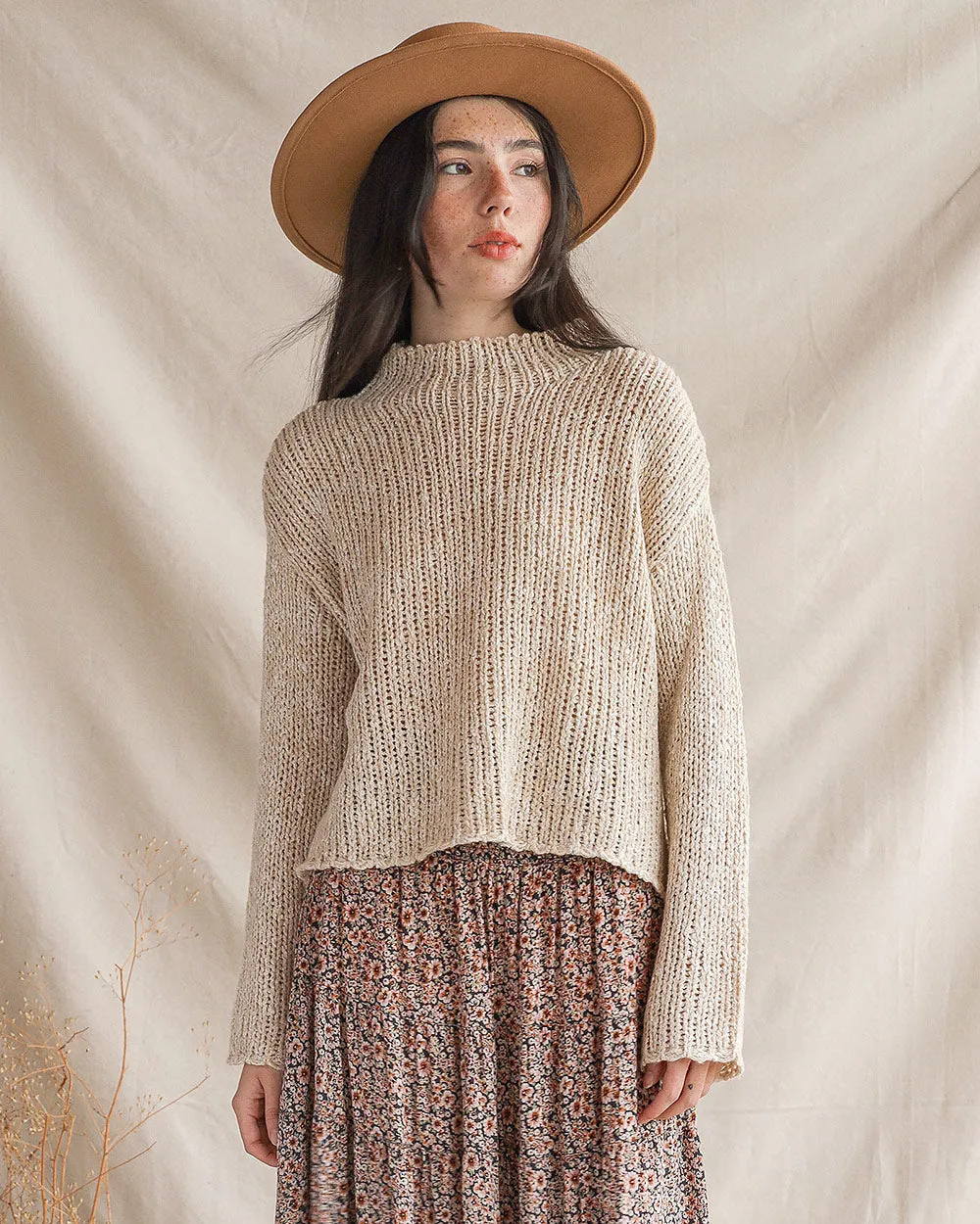 Crumbled Sugar Sweater