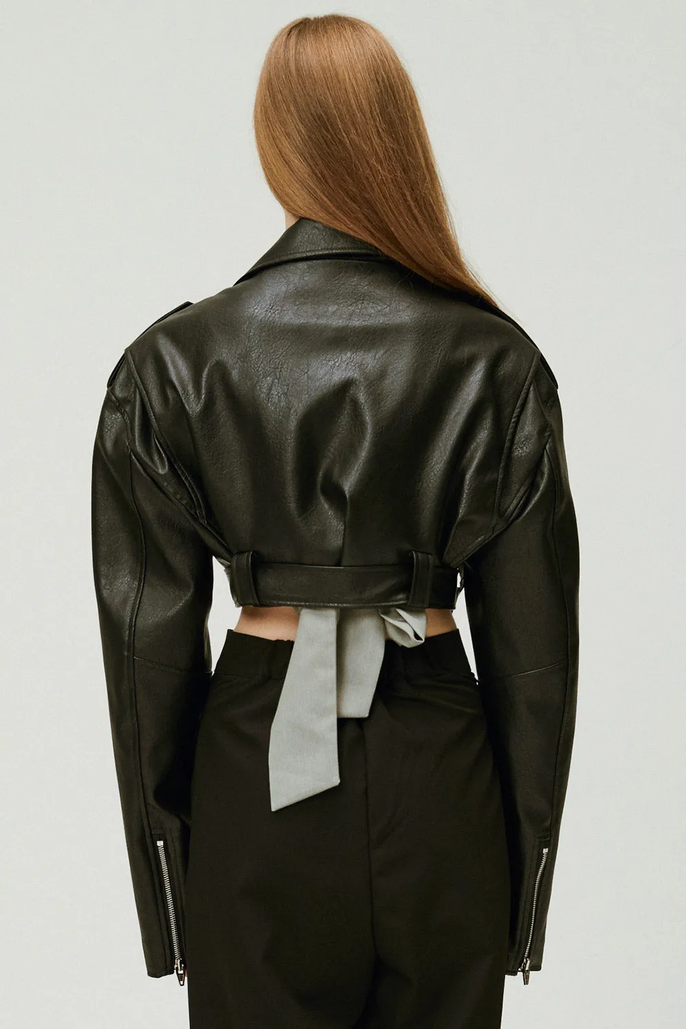 Emma Cropped Rider Jacket