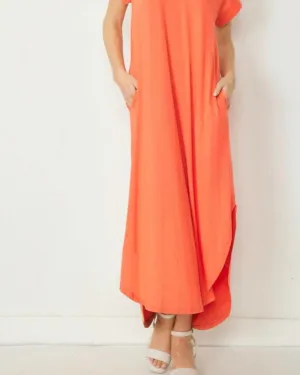 Everyday Maxi Dress In Orange | Orange