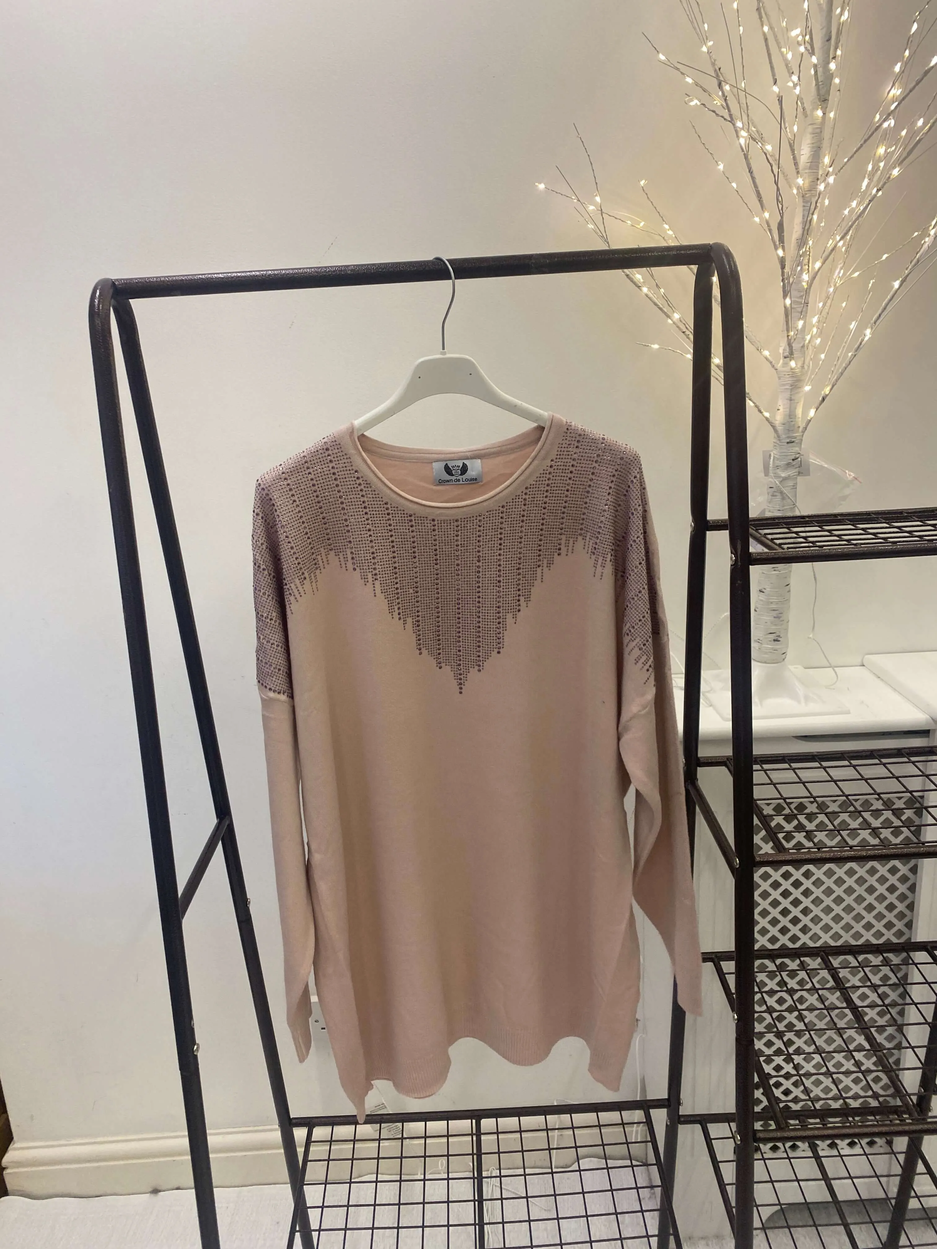 Faith Sparkly Gem Jumper