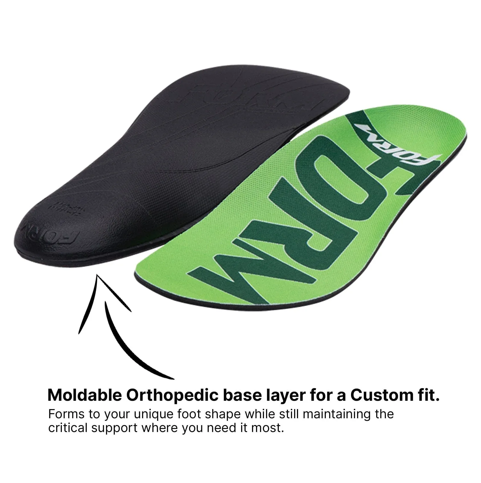 Form Unisex Maximum Support All Purpose Medium Green Insole