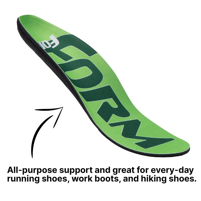 Form Unisex Maximum Support All Purpose Medium Green Insole