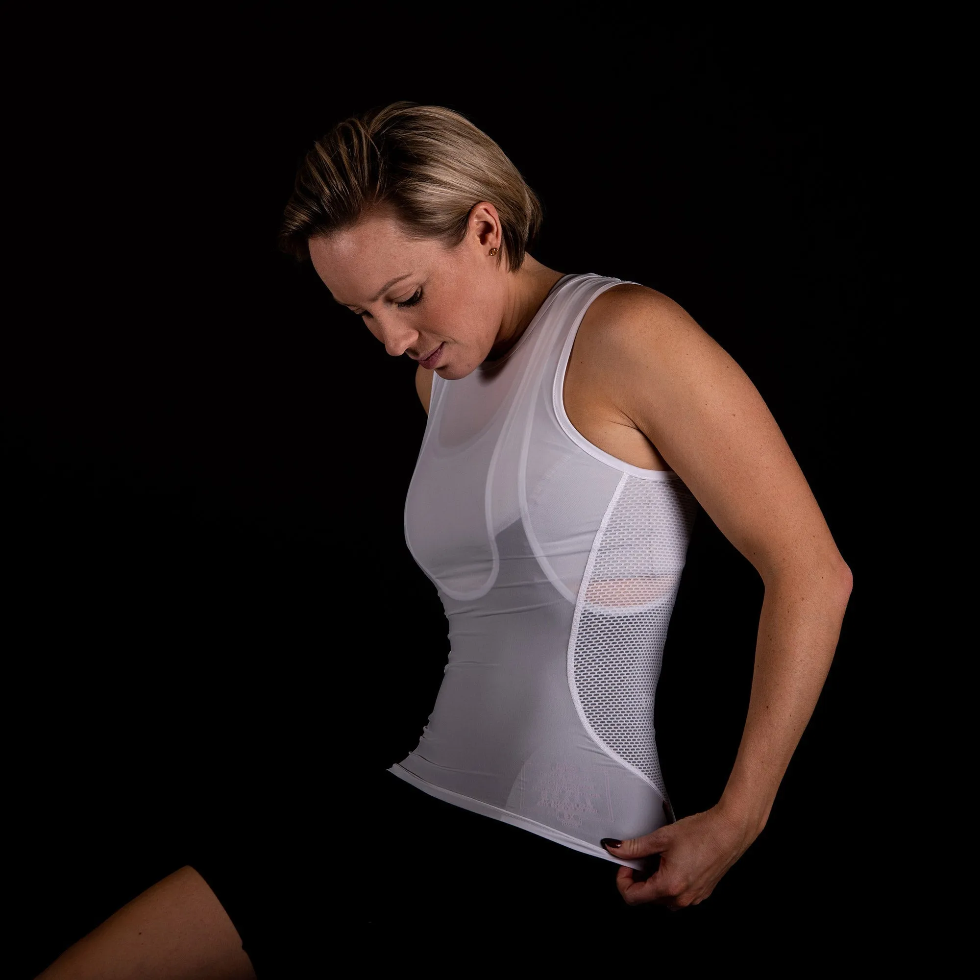 Getlav Women's White Base Layer