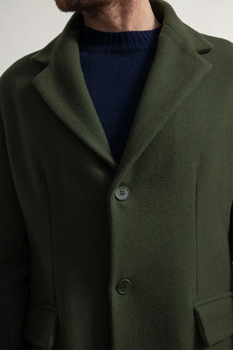 Gilberto Men's Coat Recycled Wool