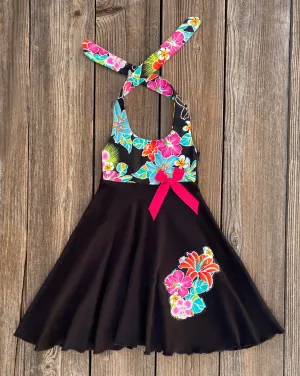 Hawaiian Luau Tropical Dress