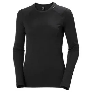 Helly Hansen W Lifa Merino Midweight Crew Black