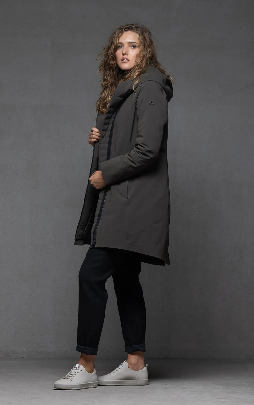 HOODED DOWN PARKA - CLEARANCE