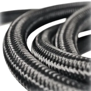 Hose - 3/8" Black Lightweight-Fiber Braided