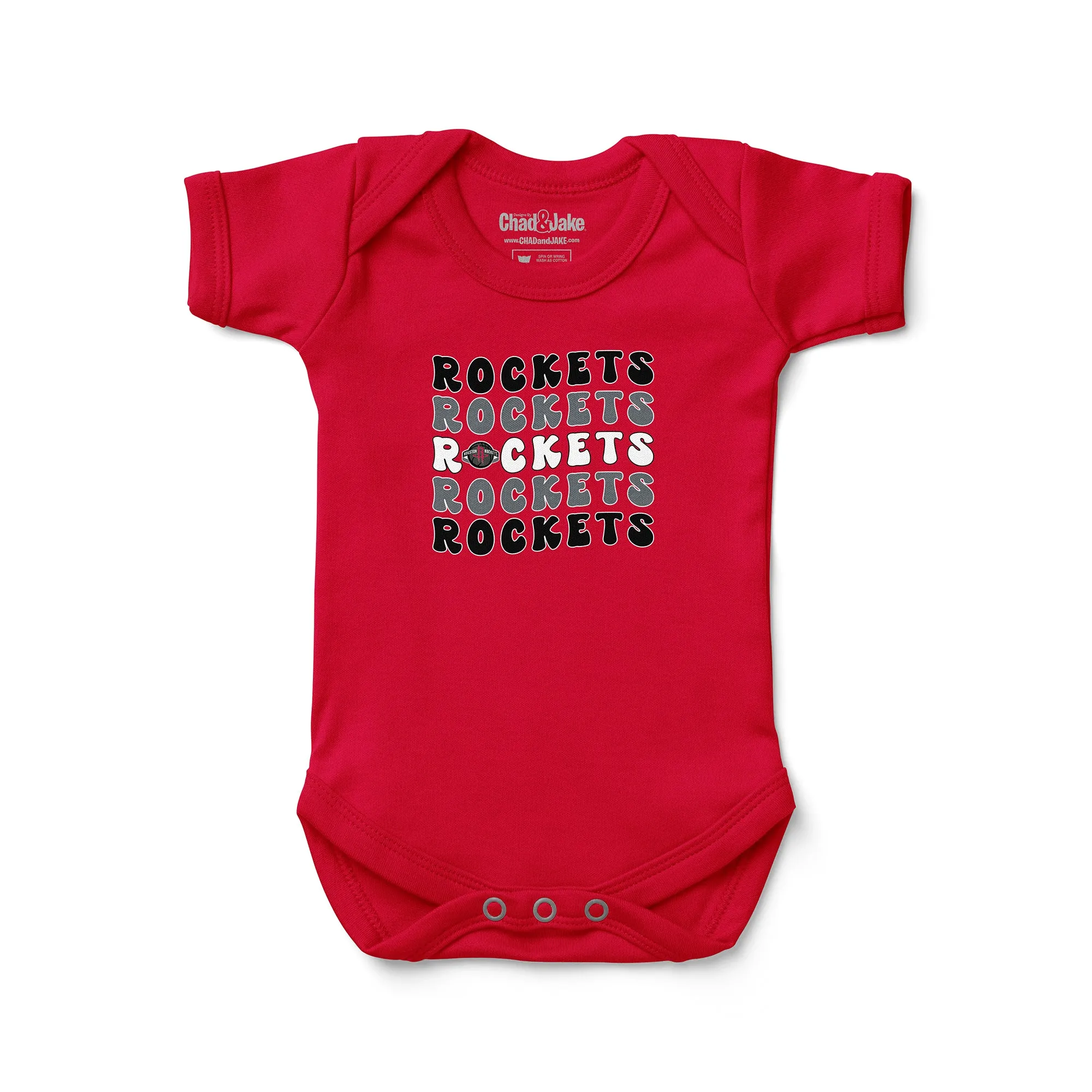 Houston Rockets "Groovy" Bodysuit