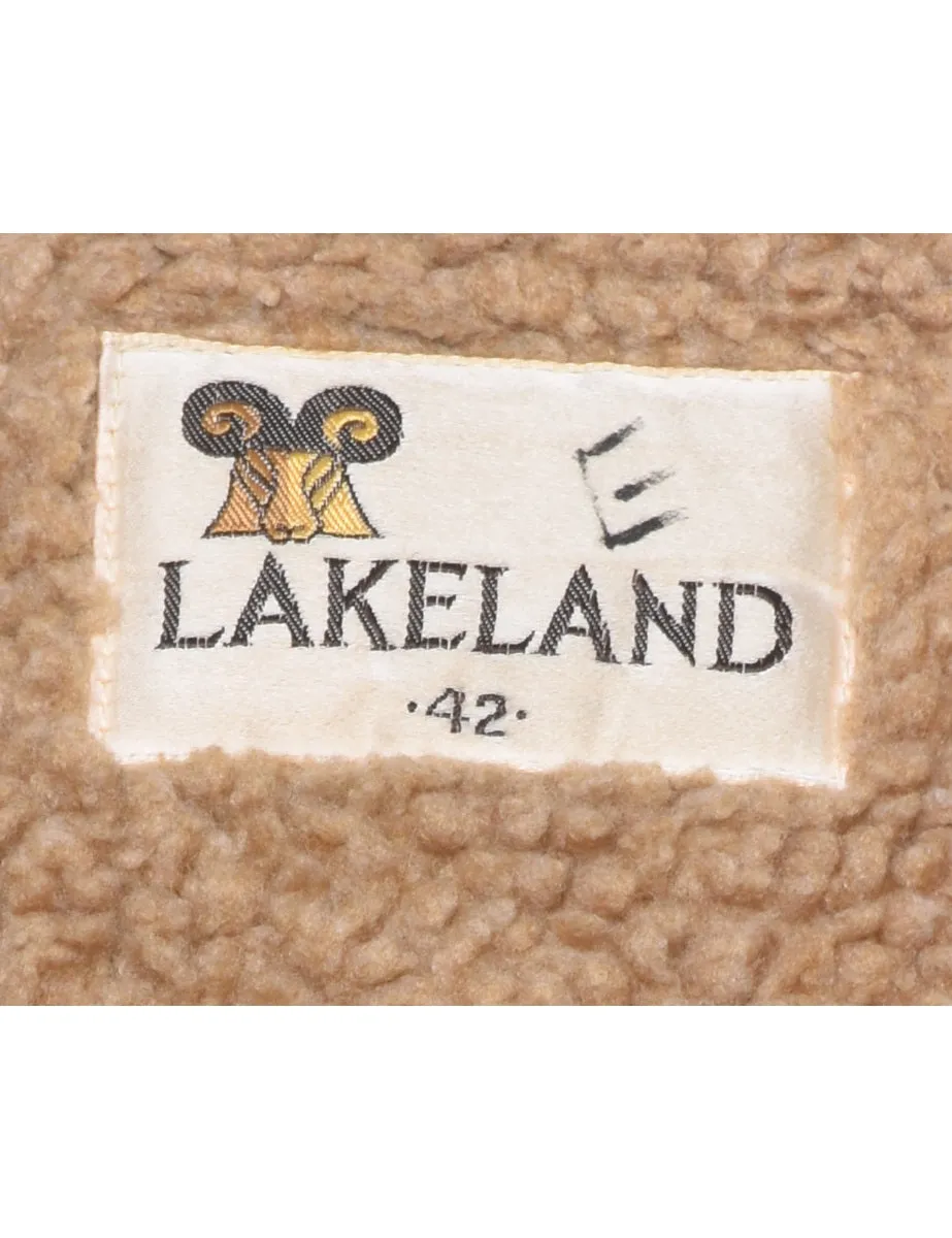 Lake Land Shearling Suede Jacket - L