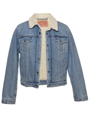 Levi's Shearling Denim Jacket - L