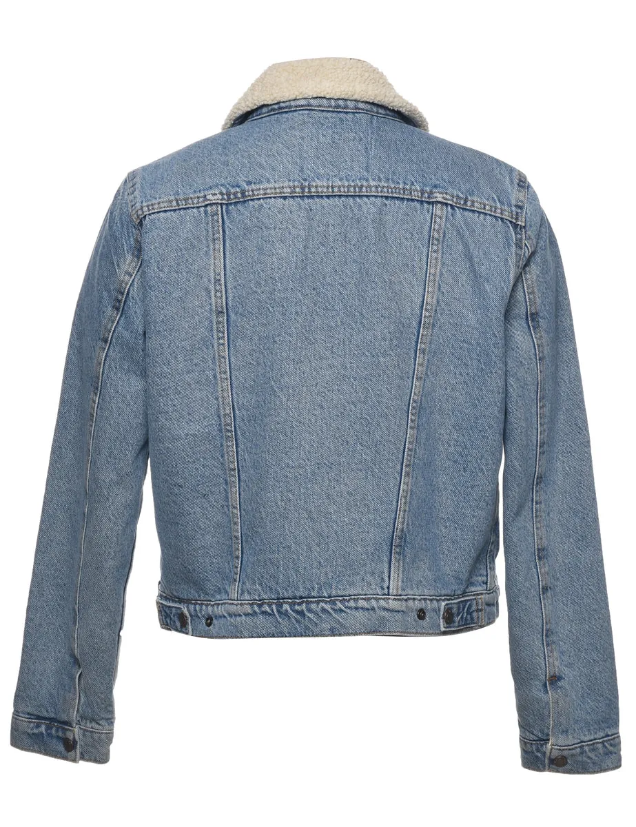 Levi's Shearling Denim Jacket - L