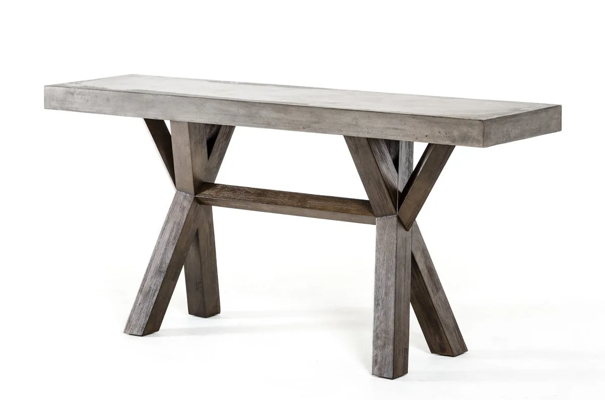 Modrest Urban Concrete Console Table