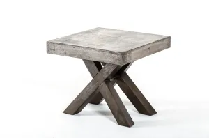 Modrest Urban Concrete Square End Table