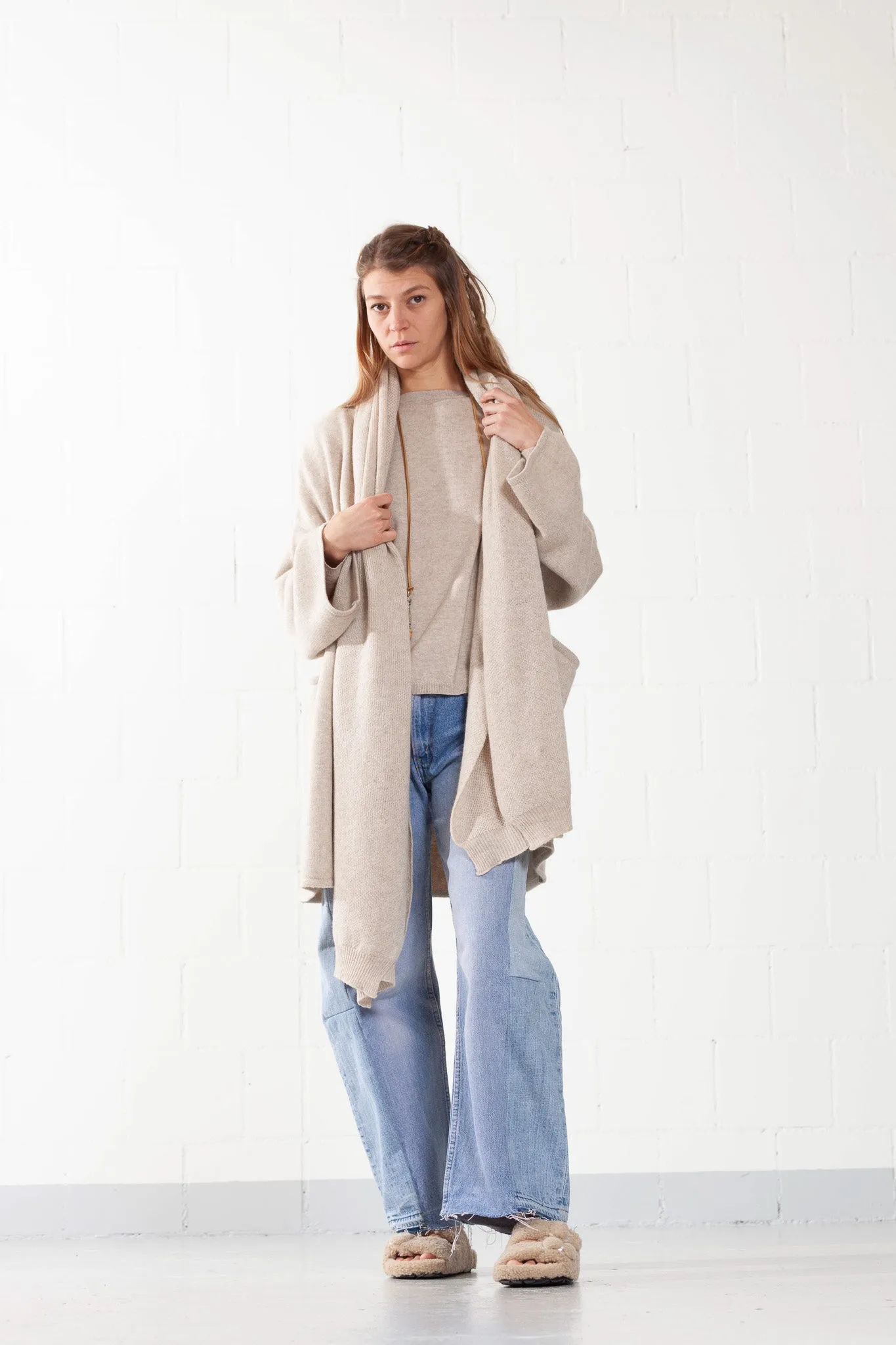 Natural Cashmere Jacket