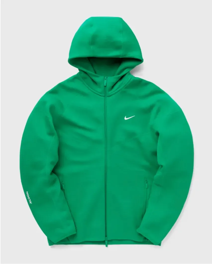 Nike x NOCTA Tech Fleece Hoodie Stadium Green/Sail