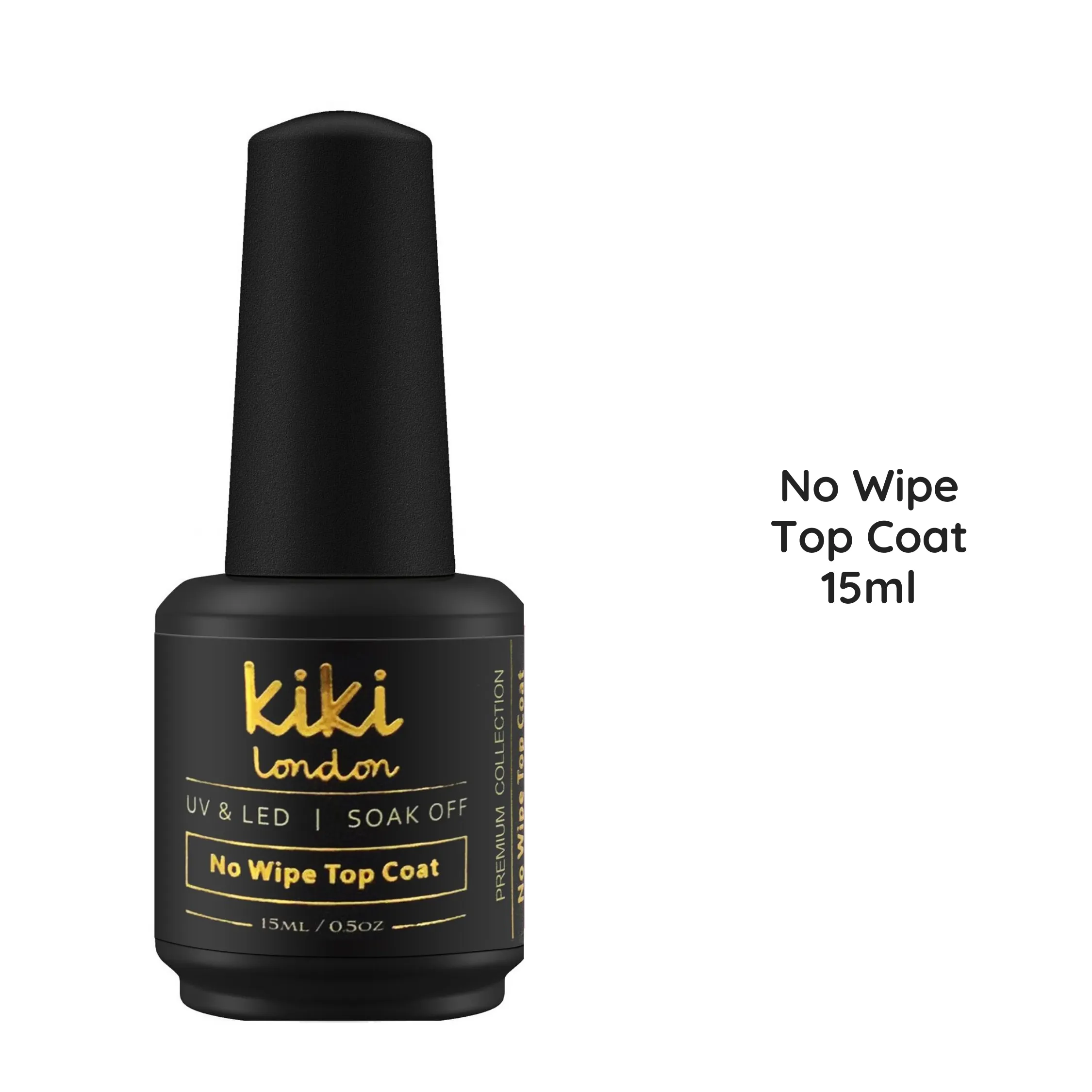 No Wipe Top & Base Coat Duo Pack 15ml