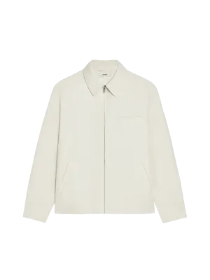 Organic Cotton Harrington Jacket—elderflower