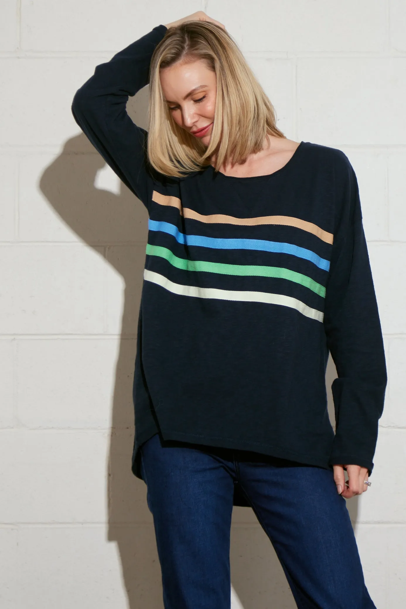 Outlook Sweater - Dark Sapphire