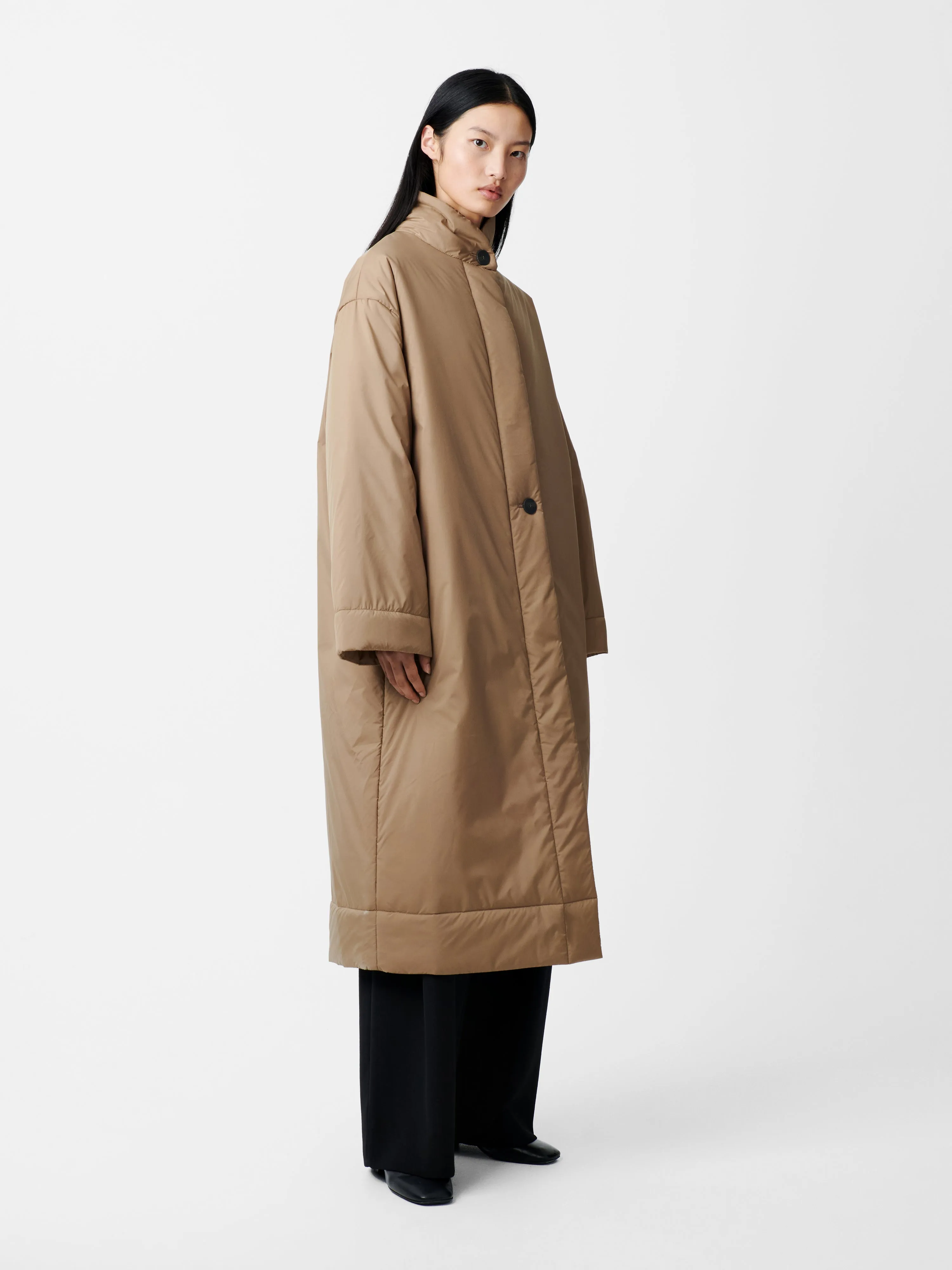 PALLAN DOWN COAT IN BEIGE