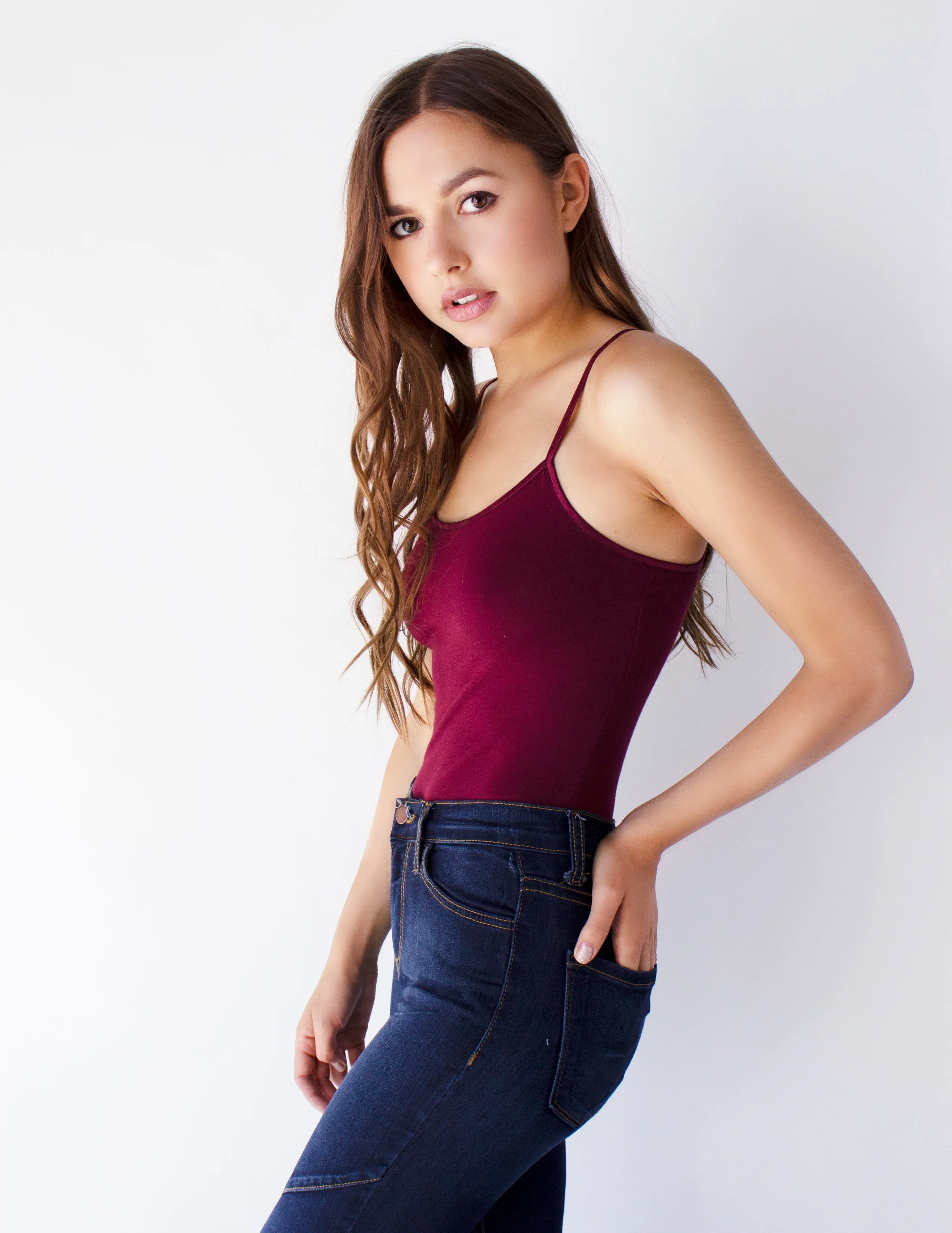 PANAX BODYSUIT- BURGUNDY