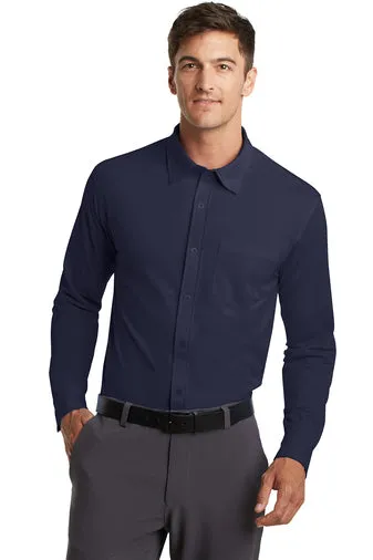 Port Authority® Dimension Knit Dress Shirt - Ref: K570