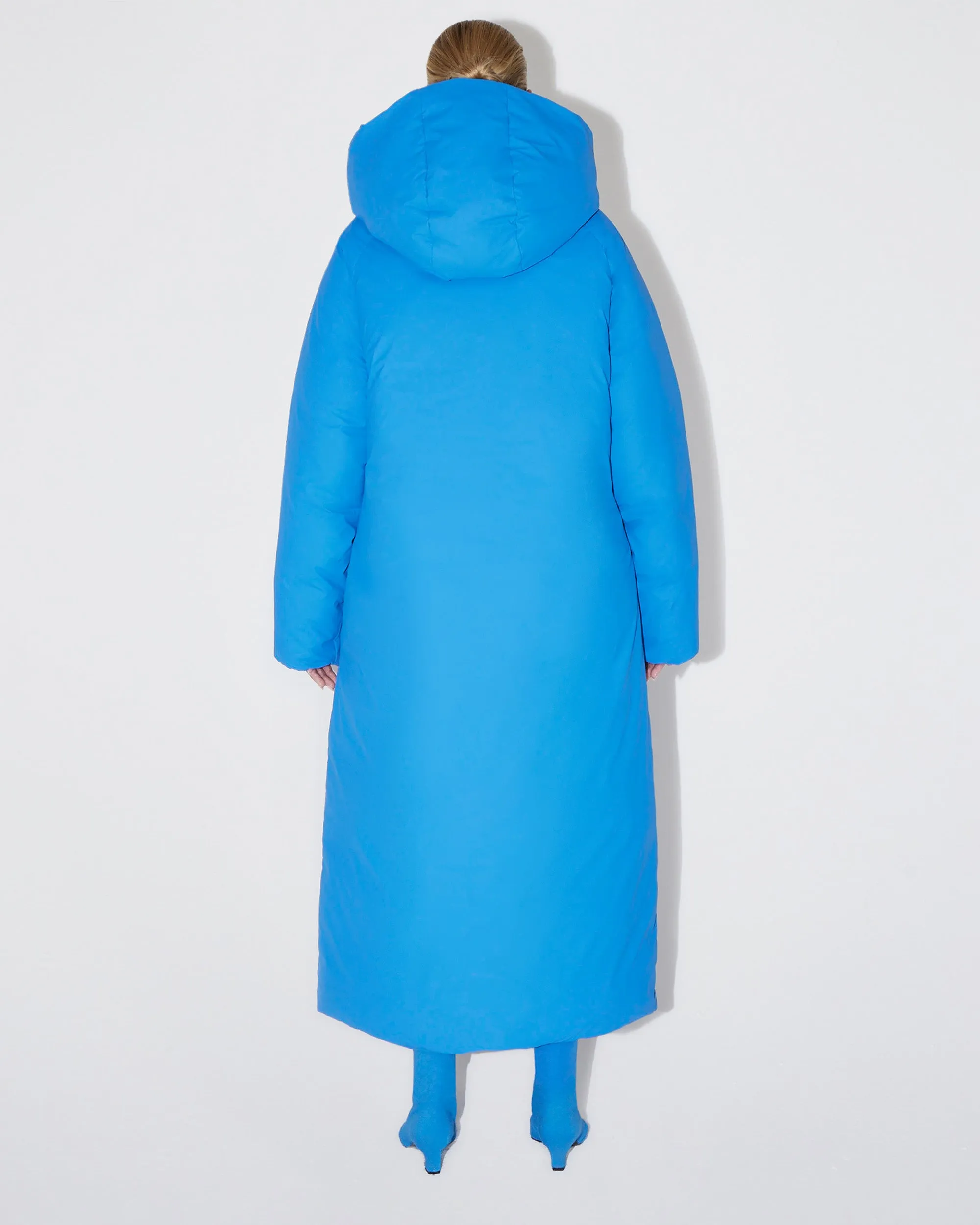 Puffer Coat | Cobalt Blue