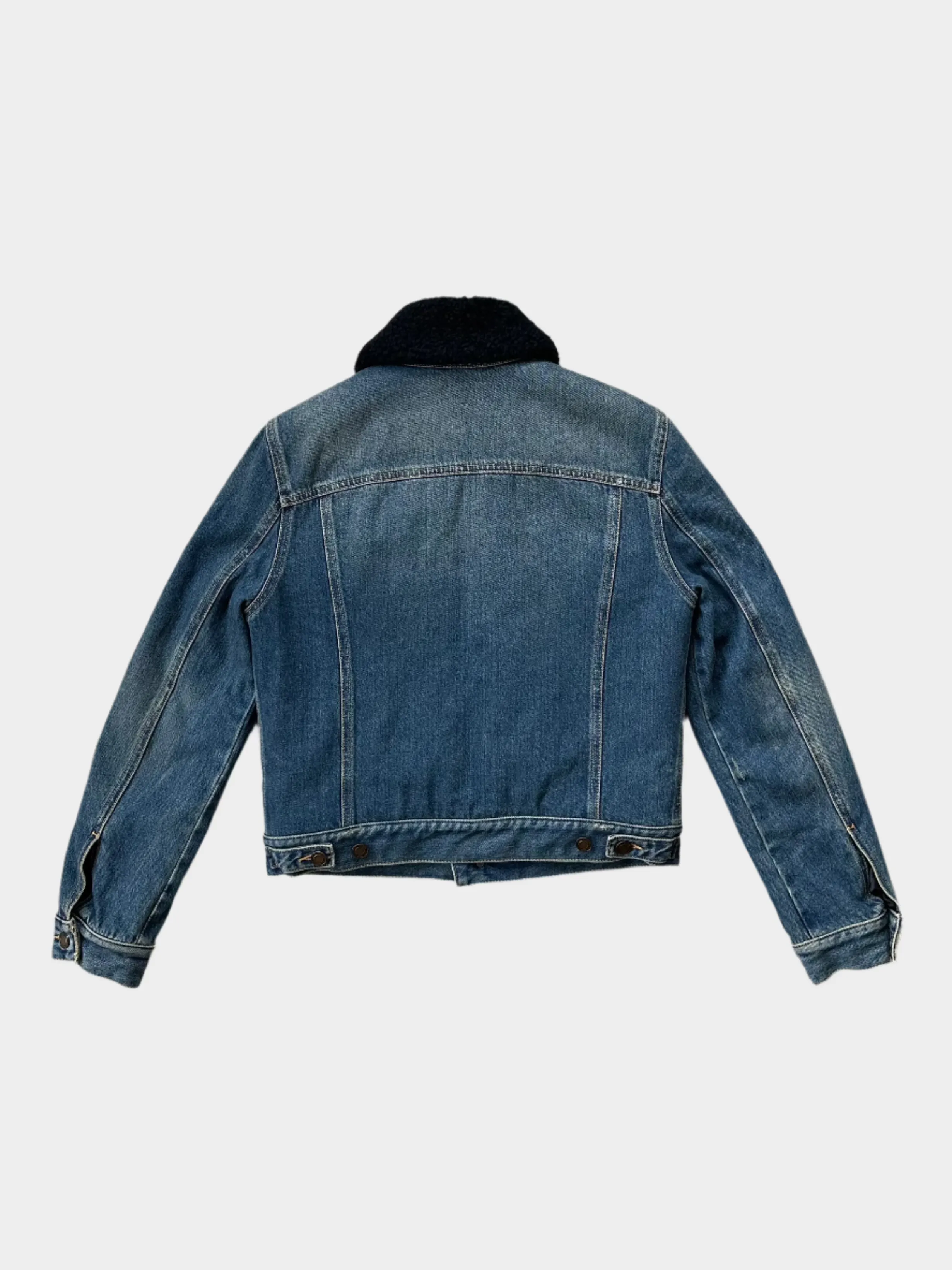 Shearling Denim Jacket