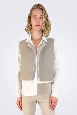 Shearling Vest - Natural