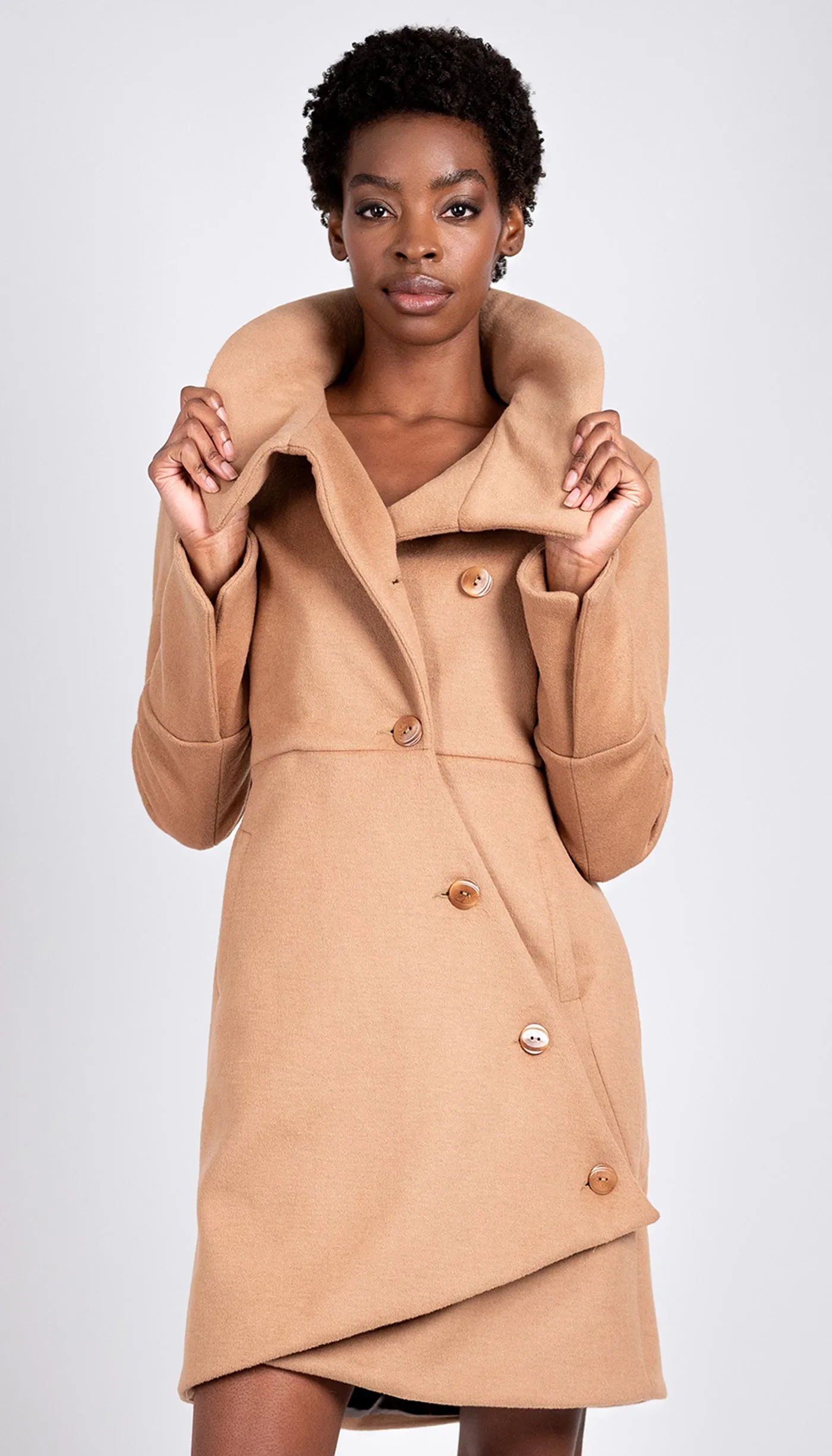 Swerve Coat / Camel