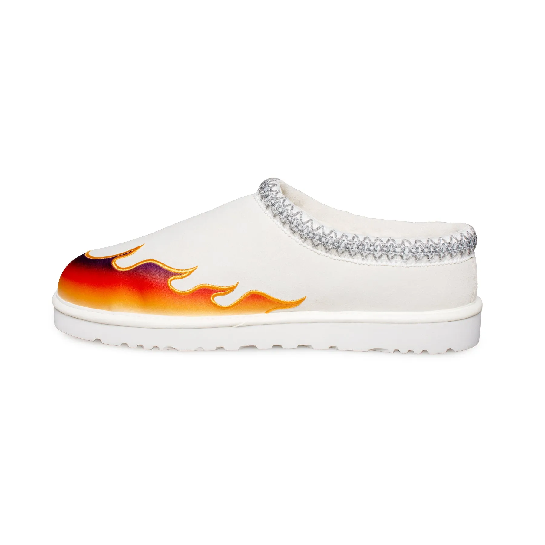 UGG Tasman Flame White Slippers - Men's