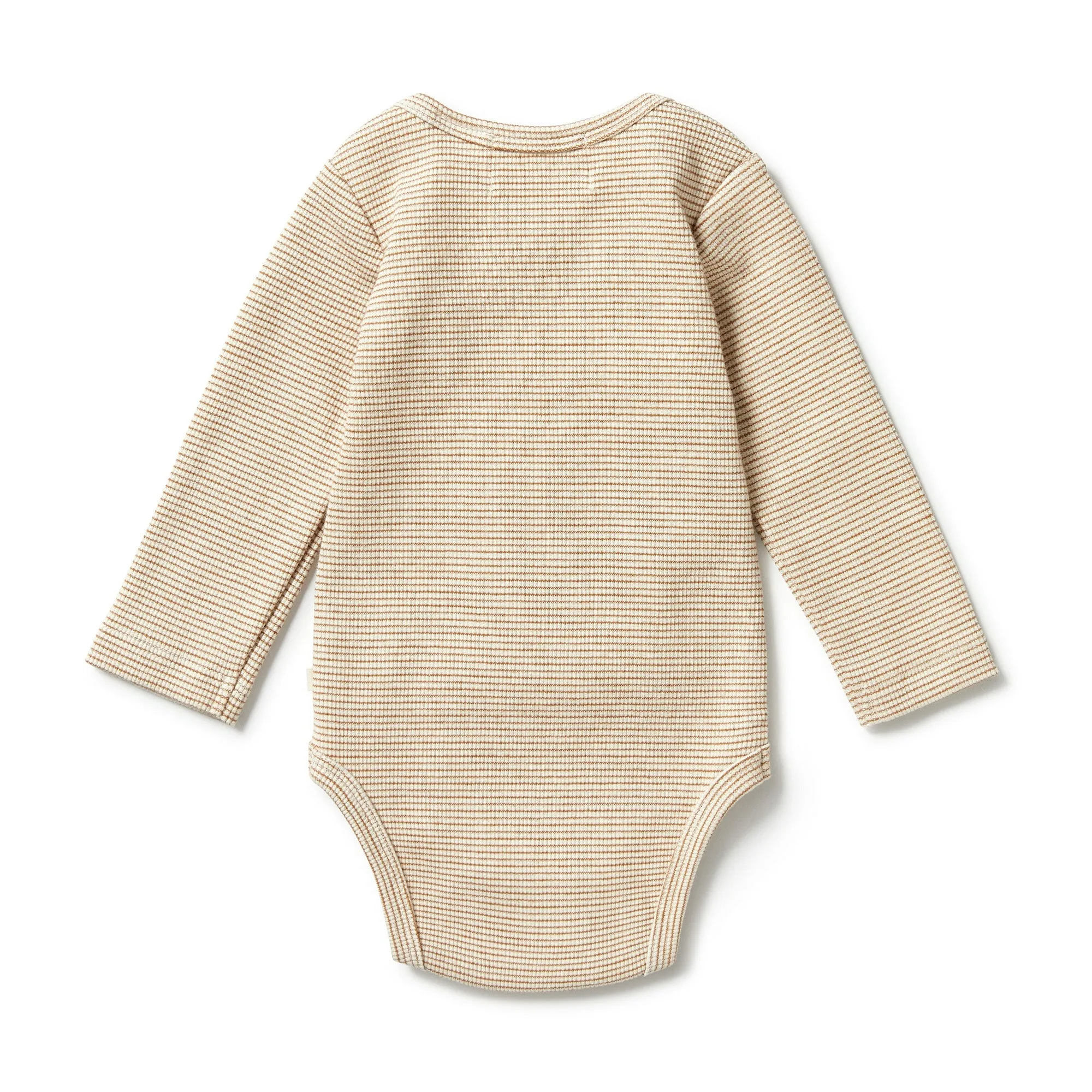 WILSON & FRENCHY RIB ENVELOPE BODYSUIT SPICE