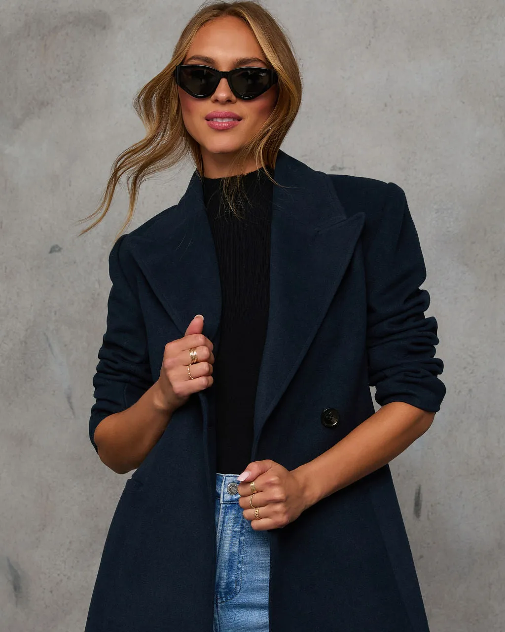 Winston Blazer Wool Coat