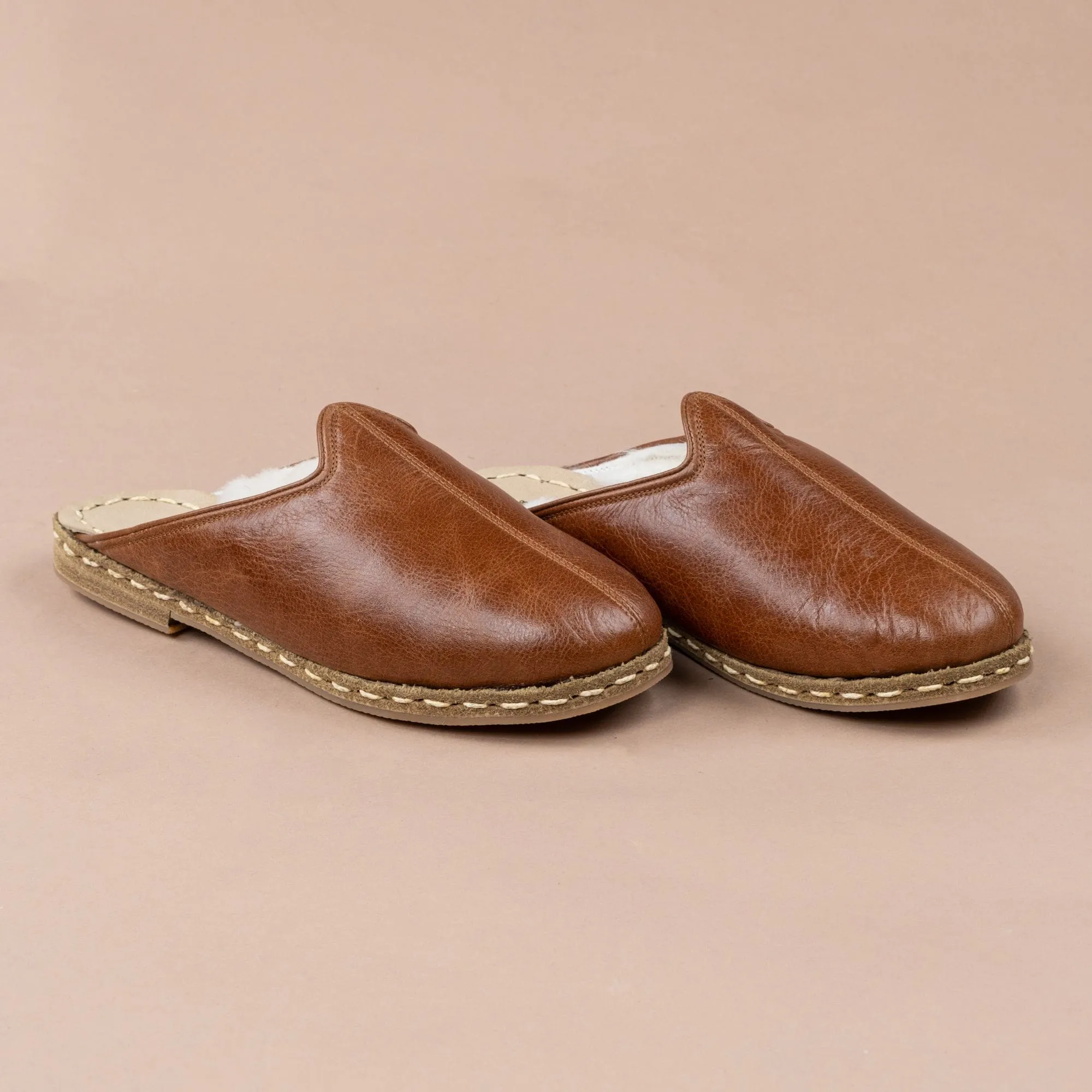 Women's Antique Brown Shearlings